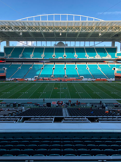 Hardrock Stadium Miami Dolphins OTAs