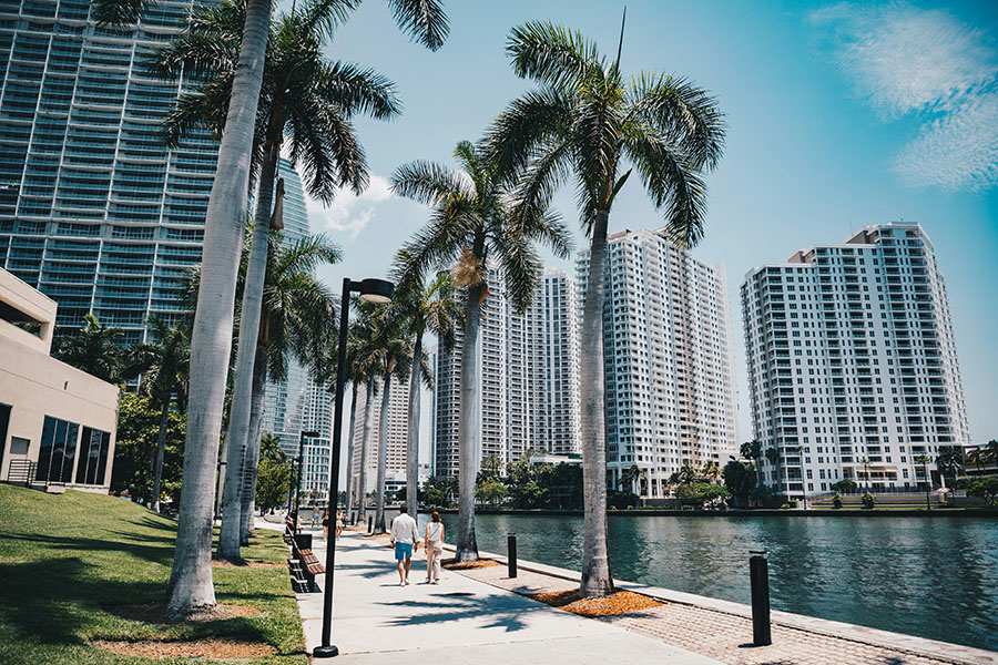 Mary Brickell Park Miami