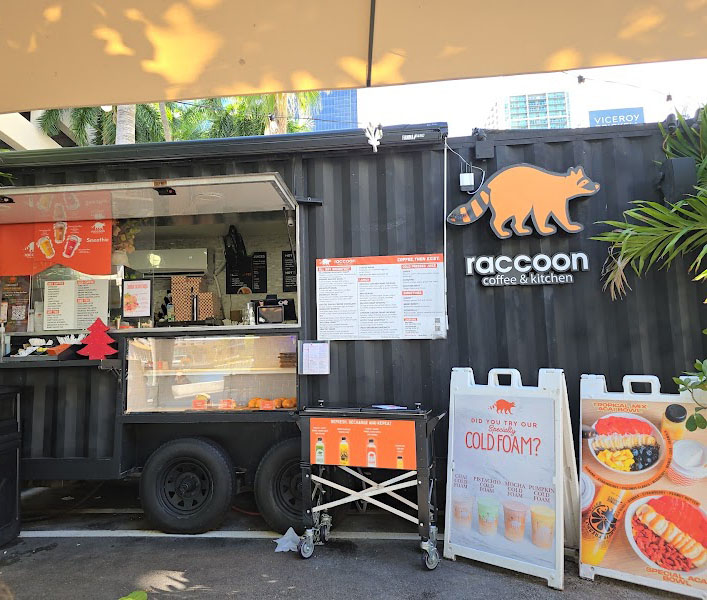 Raccoon Coffee Food Truck